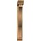 Ekena Millwork Funston Traditional Smooth Bracket w/ Offset Brace, Western Red Cedar, 5 1/2"W x 34"D x 40"H BKT0604X34X40FST01SWR - alternate 3